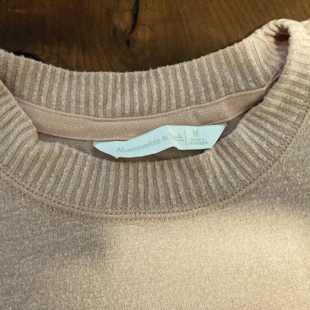 Pink Abercrombie & Fitch Sweater